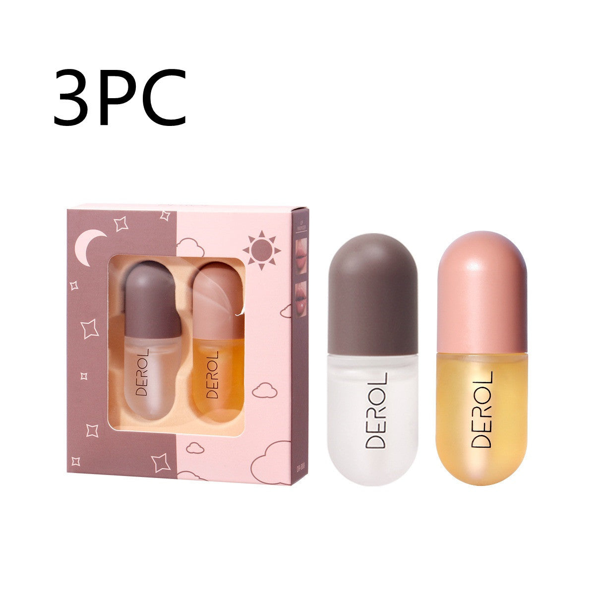 Day Night Instant Volume Lip Plumper Oil Clear Lasting Nourishing Repairing Reduce Lip Fine Line Care Lip Beauty Cosmetic - Ectron Online