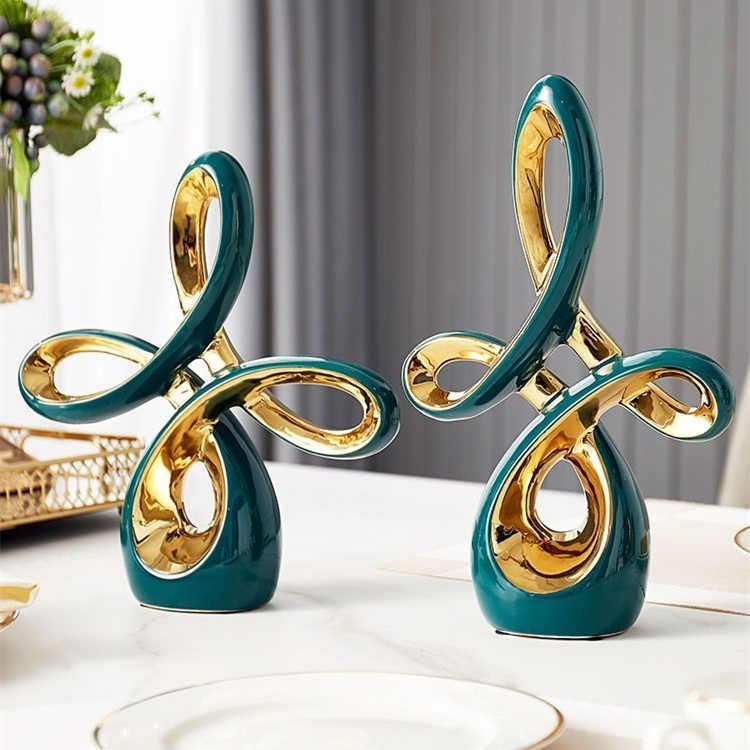 Modern Minimalist Ceramic Ornaments Light Luxury Home - Ectron Online