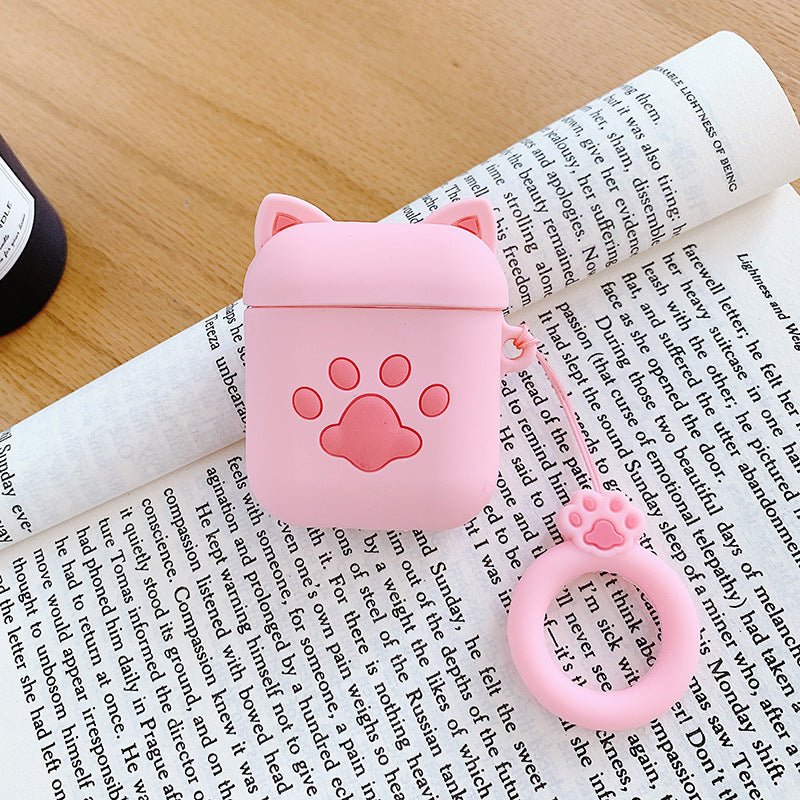 AirPods 5th generation silicone wireless Bluetooth earphone protective case suitable for Apple Pro 2nd generation cute box - Ectron Online