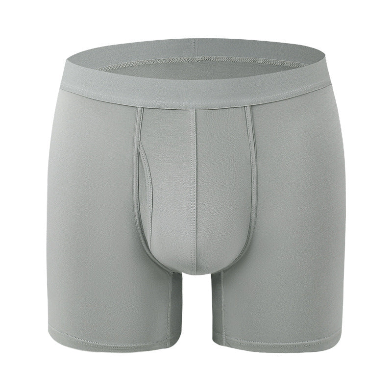 Extended Men's Underwear Bamboo Fiber Sports Breathable Mid Waist