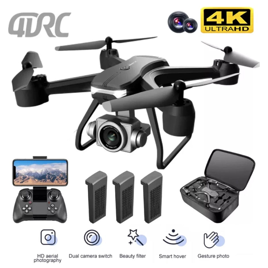 V14 Professional 6K HD Drone | Dual Camera WiFi FPV Quadcopter Kit