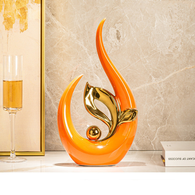 Modern Minimalist Living Room Home Entryway Display Cabinet Ceramic Crafts - Ectron Online
