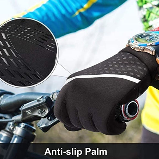 {{ brand }} Warm Cycling Gloves - Warm Bicycle Cycling Gloves Silicone Non