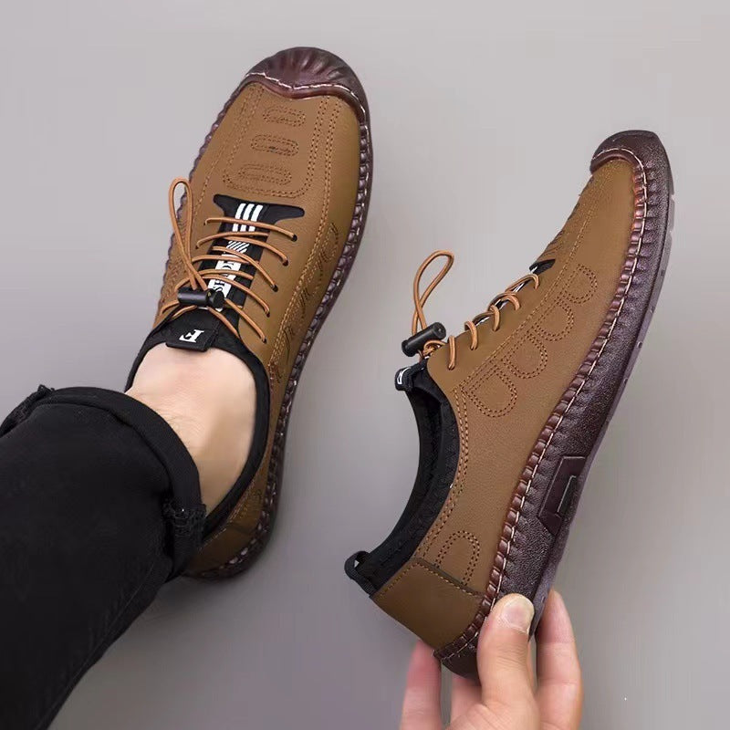 Men's Leather Business Casual Shoes