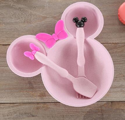 Food Feeding Dinnerware Set Plates for Children - Ectron Online