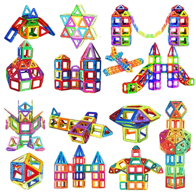 Magnetic Building Blocks DIY Magnets Toys For Kids Designer Construction Set Gifts For Children Toys - Ectron Online