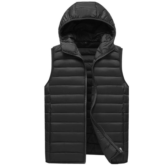 Men's Lightweight Down Cotton Vest - Winter Warm Quilted Coat Winter Down Cotton Lightweight Warm Men' | Ectron Online