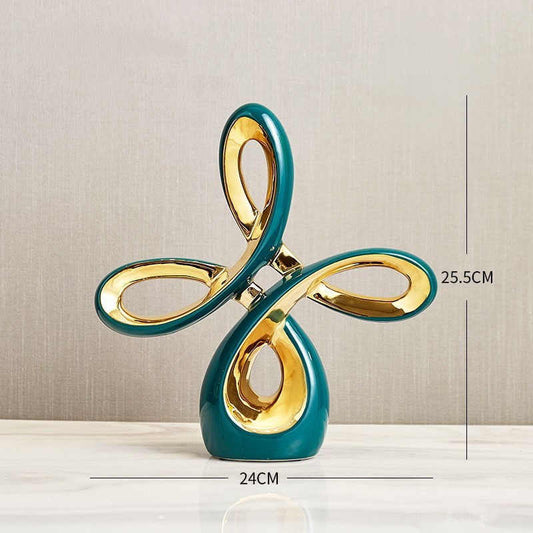 Modern Minimalist Ceramic Ornaments Light Luxury Home - Ectron Online