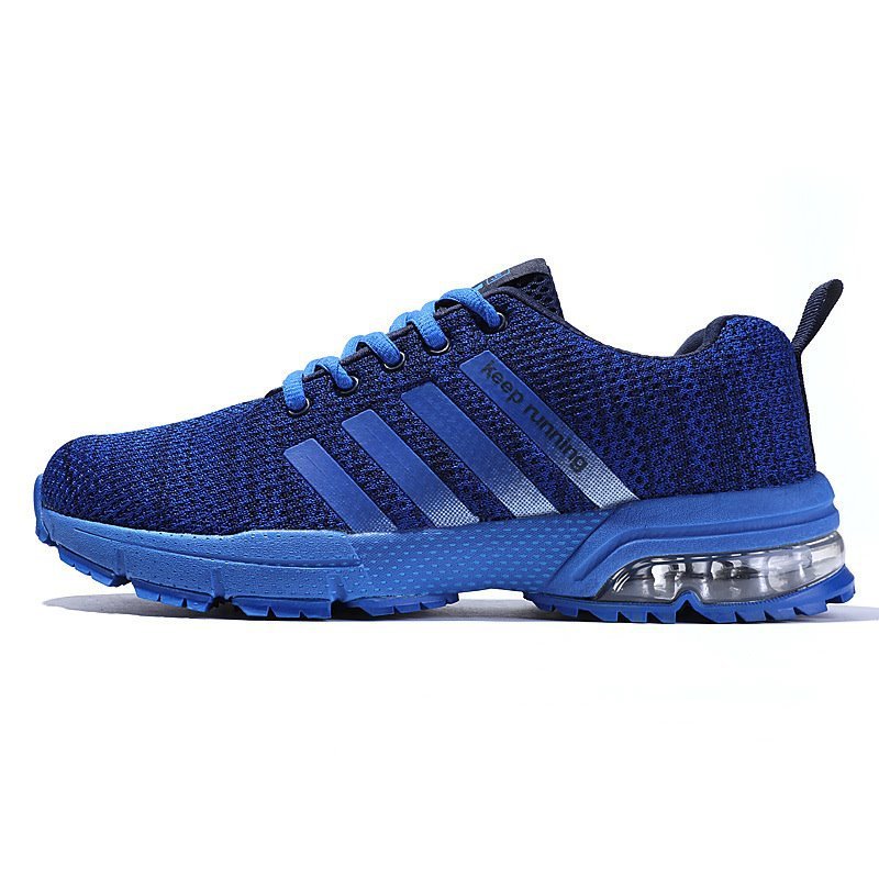 Large Size Fly Woven Running Air Cushion Sneakers Men's Summer