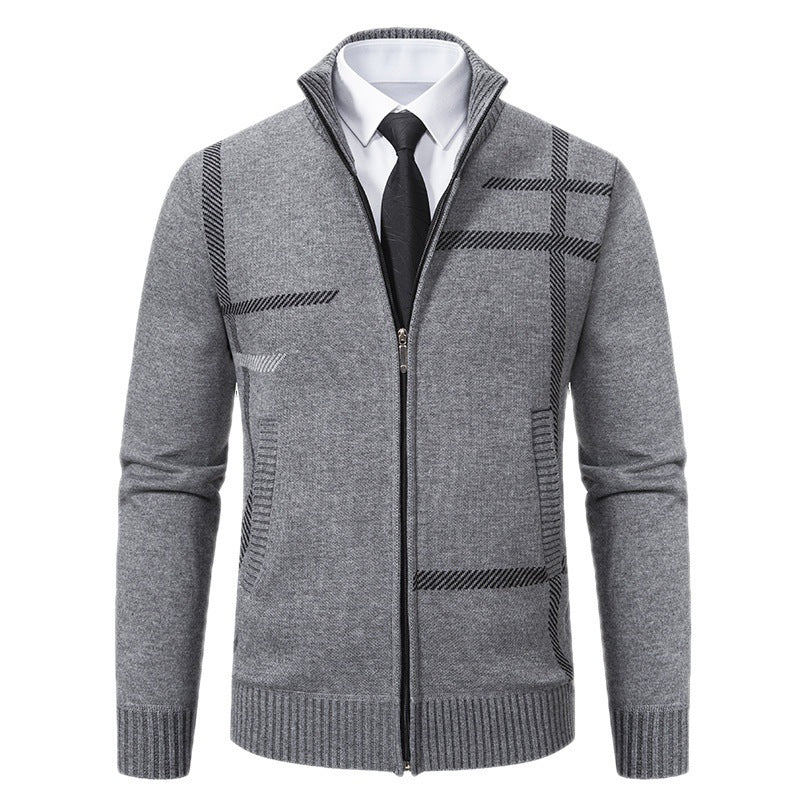 Men's Woolen Sweater In Winter