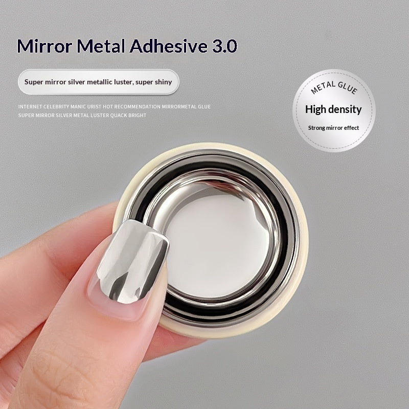 Japanese-style Liquid Mirror Metallic Gel Polish