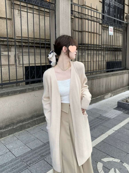 Long Over-the-Knee Sweater Outerwear