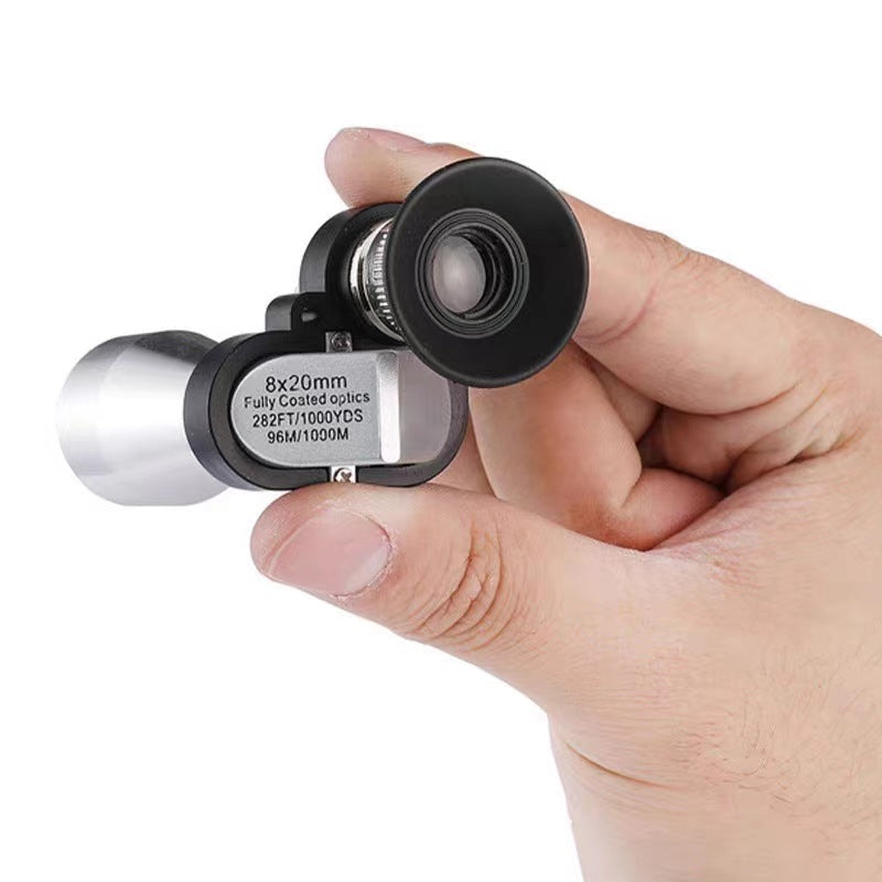 Outdoor Mini Corner Single Tube High Magnification Telescope