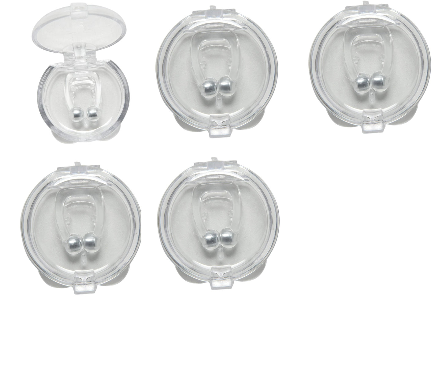 Silicone Magnetic Anti Snore Stop Snoring Nose Clip Sleep Tray Sleeping Aid Apnea Guard Night Device - Ectron Online