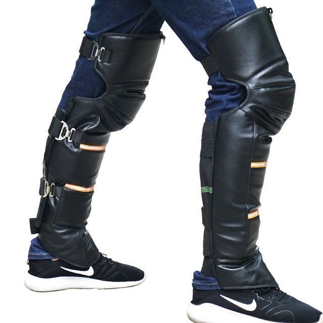 Motorcycle knee pads