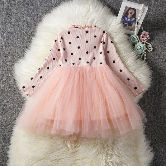 Baby Girl Tutu Dresses - 1st Birthday & Christening Baby Girls Spring Winter Long Sleeve Tutu Lace Dresses Infantil Newborn 1st Birthday Party Clothes Christening Gown Casual Wear | Ectron Online
