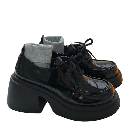 British Style Black Versatile Elevated Single Shoe British Style Black Versatile Elevated S | Ectron Online