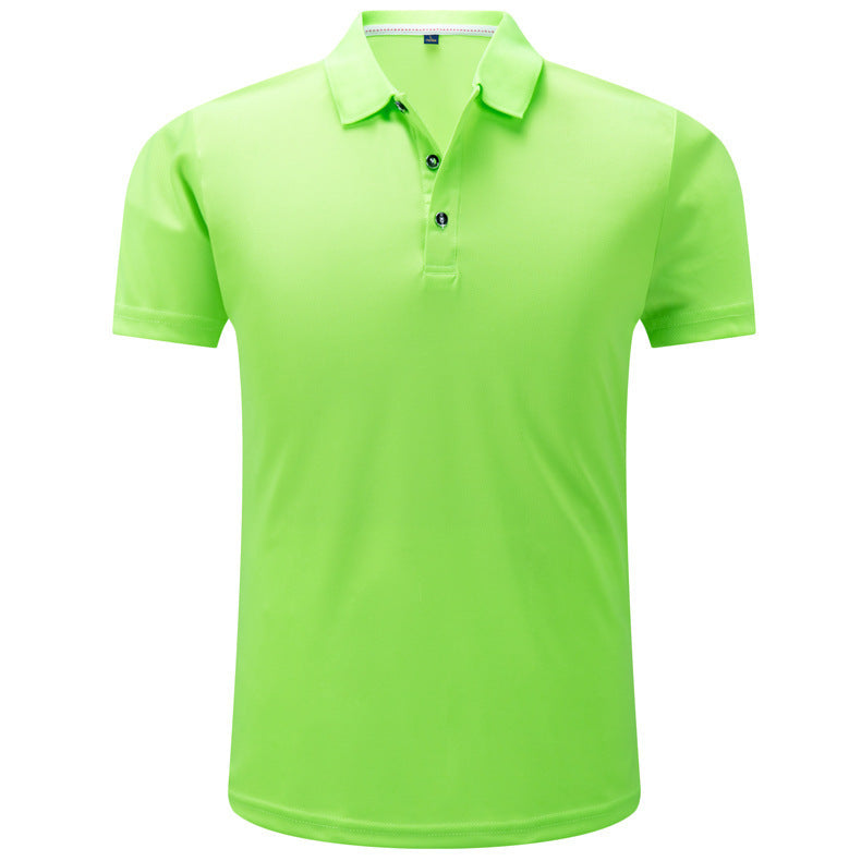 Crew neck breathable sports advertising shirt