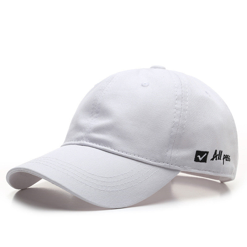White baseball cap