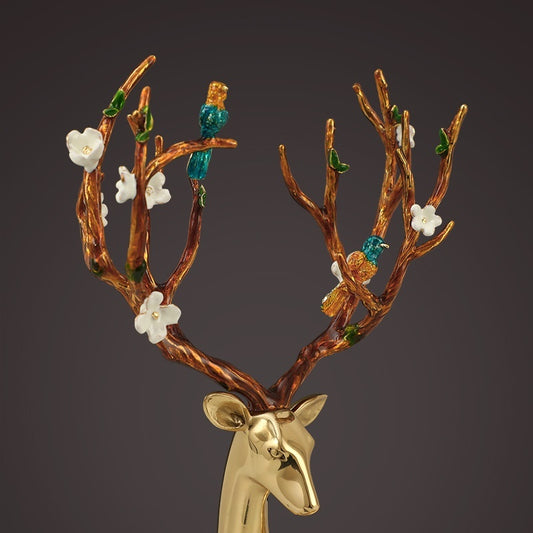Modern Light Luxury Brass Deer