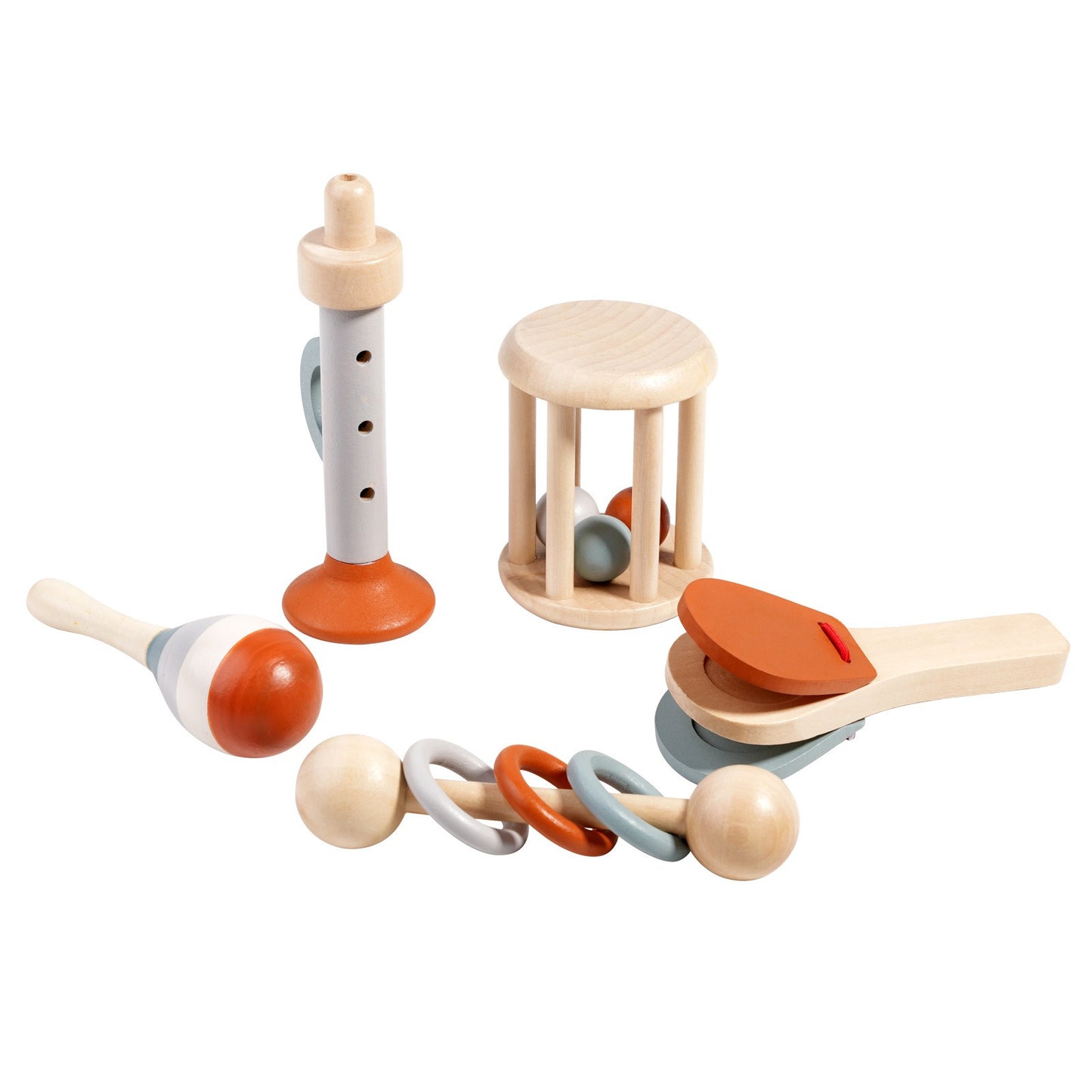 5-Piece Baby Musical Instruments Montessori Musical Sensory Toys for Toddlers - Ectron Online