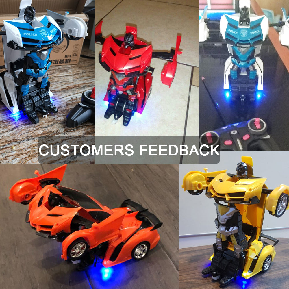 One Click Deformation Remote Control Car RC