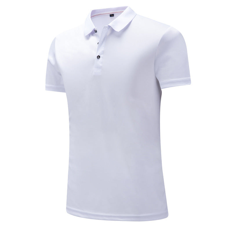 Crew neck breathable sports advertising shirt