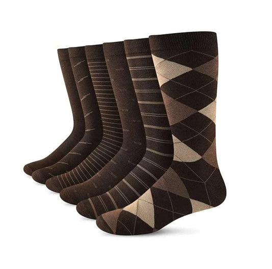 Breeze Pack Brown Pair Of 6