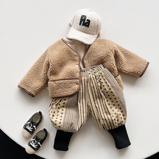 Children's Fur Coat | Boys' & Girls' Plush Jacket Children's Fur Coat Boys And Girls Plush | Ectron Online