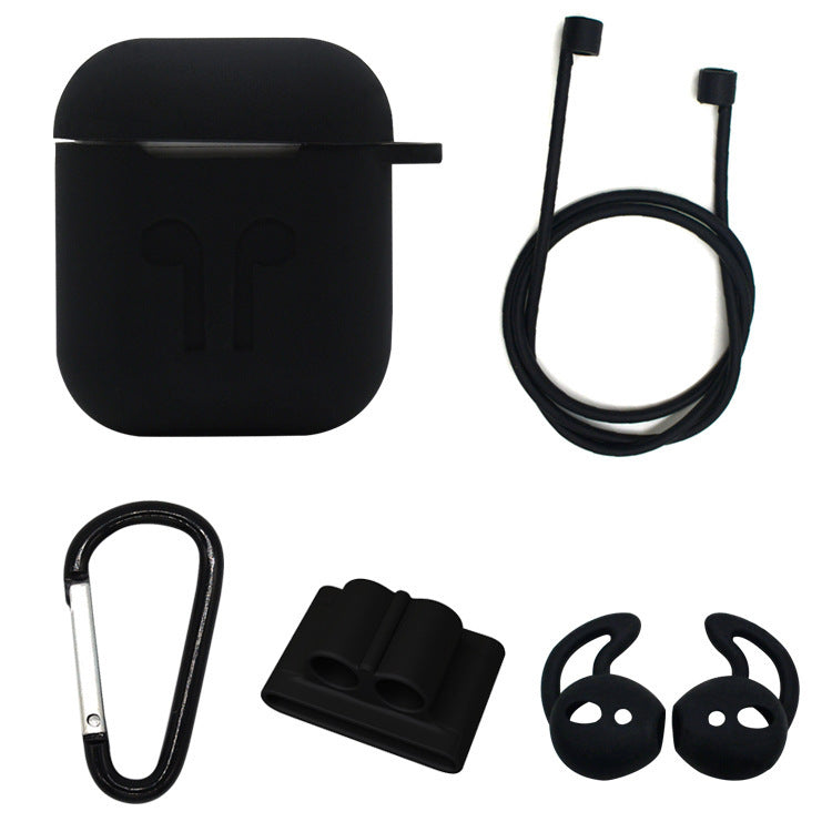 Compatible with Apple, Applicable airpods thick bluetooth headset charging box anti-fall silicone storage box - Ectron Online