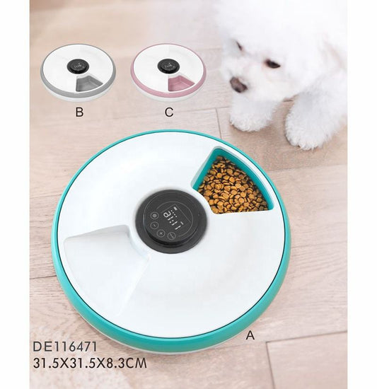 Smart Electronic Auto 6 Meal Trays Cat Dog Bowl Timed Electric Automatic Pet Feeder - Ectron Online