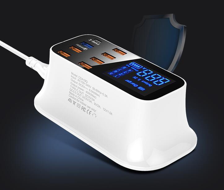 Quick Charge 3.0 Ordinary Smart USB Charger Station - Ectron Online