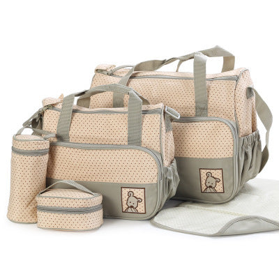 Baby Diaper Bag Suits For Mom Baby Bottle Holder Mother Mummy Stroller Maternity Nappy Bags Sets - Ectron Online