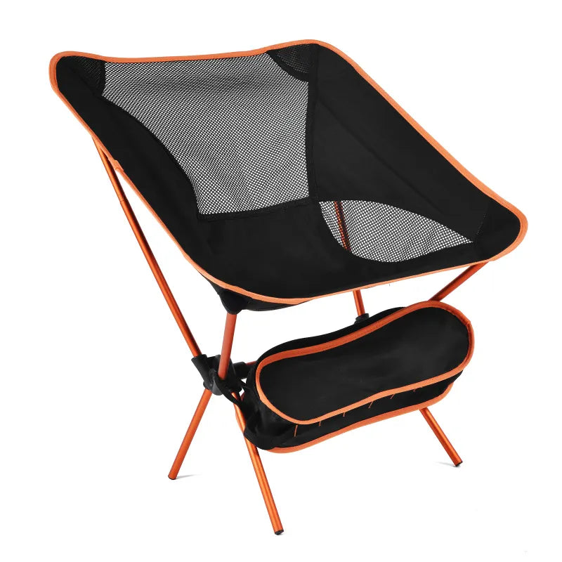 Travel Ultralight Folding Chair Superhard High Load Outdoor Camping Chair Portable Beach Hiking Picnic Seat Fishing Tools Chair - Ectron Online