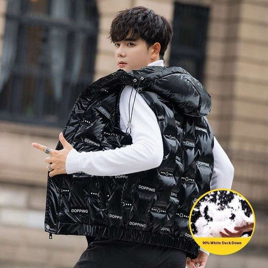 Light & Fashionable Men's Slim Down Vest