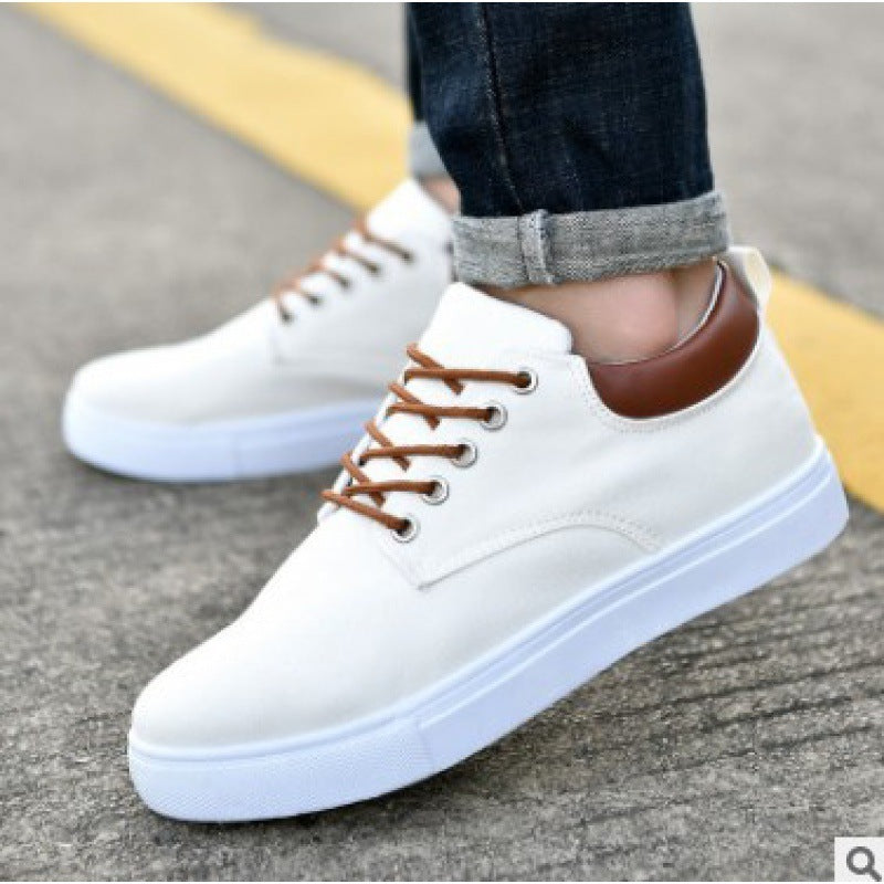 Korean Breathable Men’s Casual Canvas Sport Sneakers Korean Breathable Men's Casual Canvas Sp | Ectron Online
