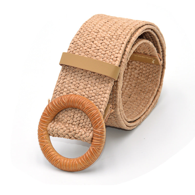 Bohemian Holiday Linen Woven Belt