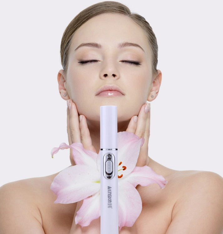 Blue Light Therapy Acne Laser Pen Soft Scar Wrinkle Removal Treatment Device Skin Care Beauty Equipment - Ectron Online