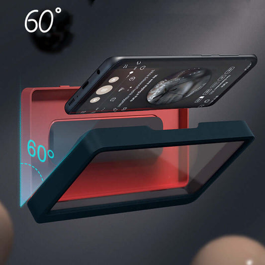 Waterproof Wall Mounted Phone Case - Anti-Fog Bathroom Holder
