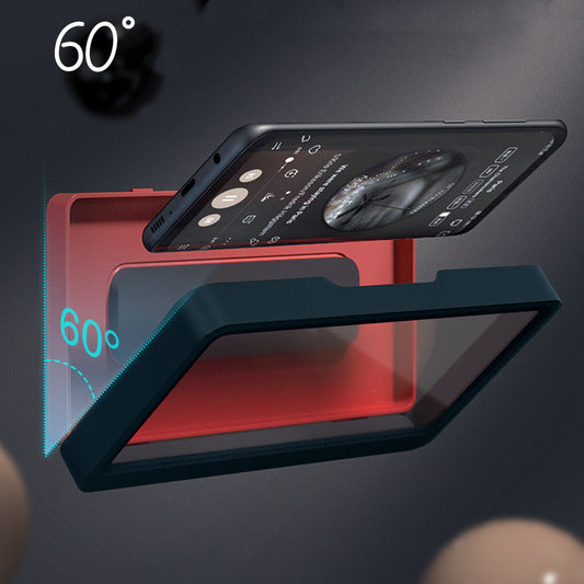 Waterproof Wall Mounted Phone Case - Anti-Fog Bathroom Holder