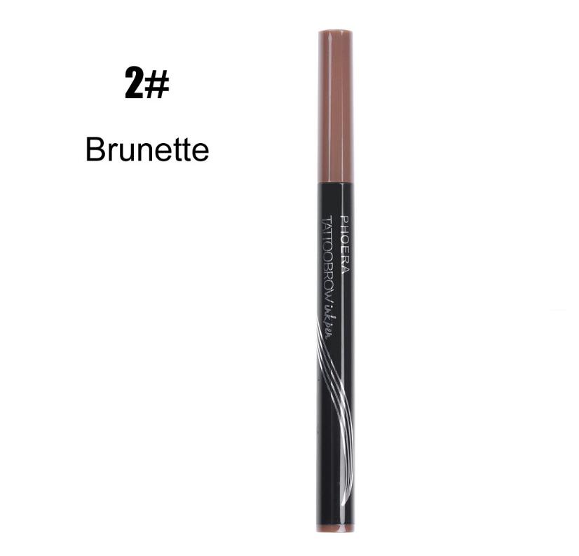 Ultra-Fine 4-Comb Eyebrow Pencil - Long Lasting Microblade Effect