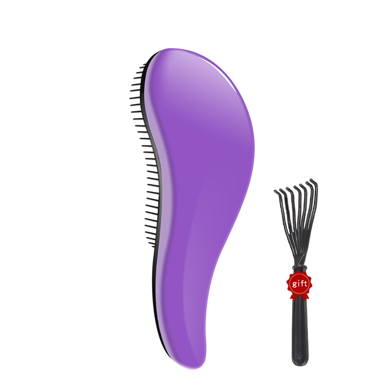Hair Comb Detangling Hair Brush Women Haircare Anti-knot Styling Barber Hotcomb - Ectron Online