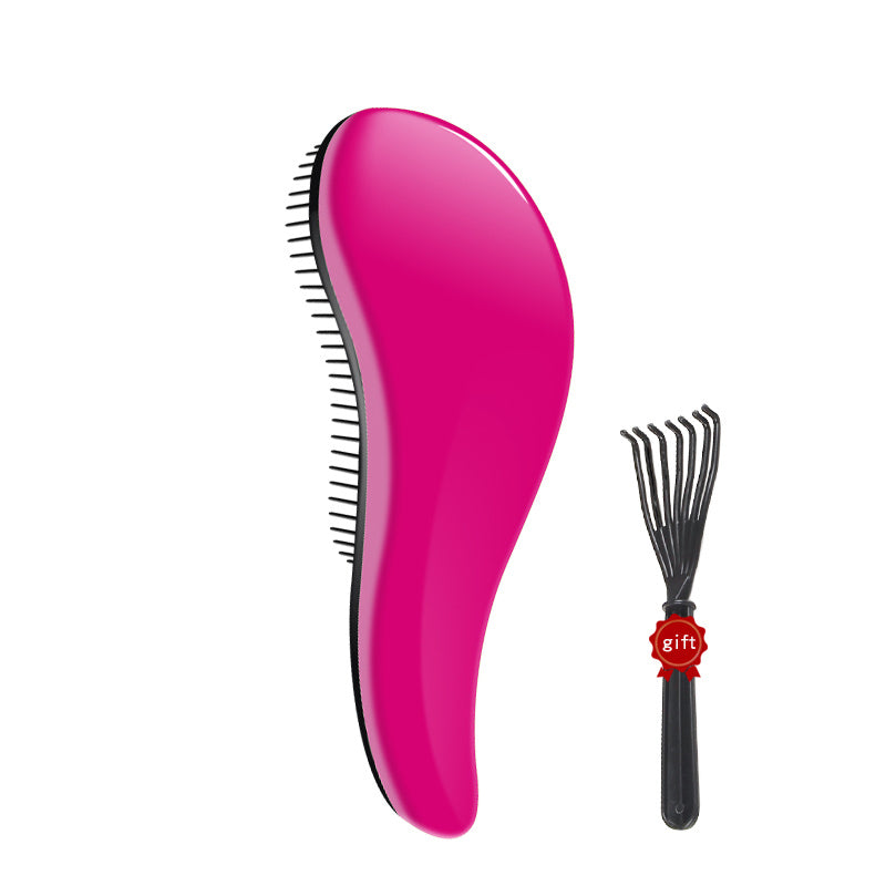 Hair Comb Detangling Hair Brush Women Haircare Anti-knot Styling Barber Hotcomb - Ectron Online