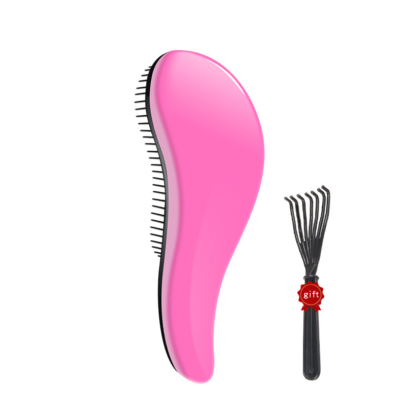 Hair Comb Detangling Hair Brush Women Haircare Anti-knot Styling Barber Hotcomb - Ectron Online