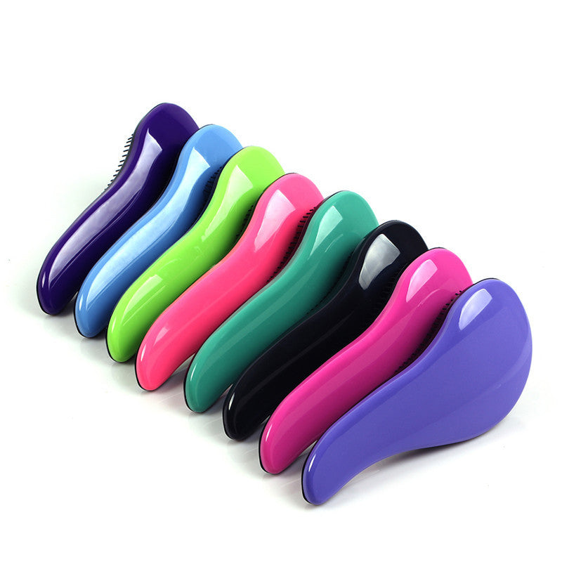 Hair Comb Detangling Hair Brush Women Haircare Anti-knot Styling Barber Hotcomb - Ectron Online