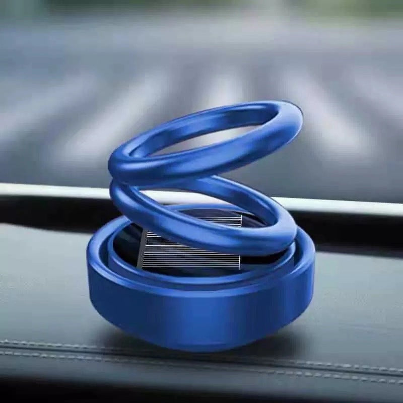 Solar Auto Rotation Car Air Freshener & Perfume Diffuser