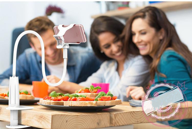 Compatible With , Flexible Desktop Phone Tablet Stand Holder For IPad Mini Air For Lazy Bed Tablet PC Stands Mount Big Phone - Ectron Online