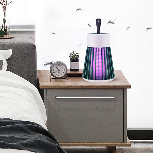 Electric-Shock Physical Mosquito Killer Light Purple Light Mosquito Trap Mosquito Killer Portable OutdoorBedroom USB Rechargeable Mosquito Trap - Ectron Online