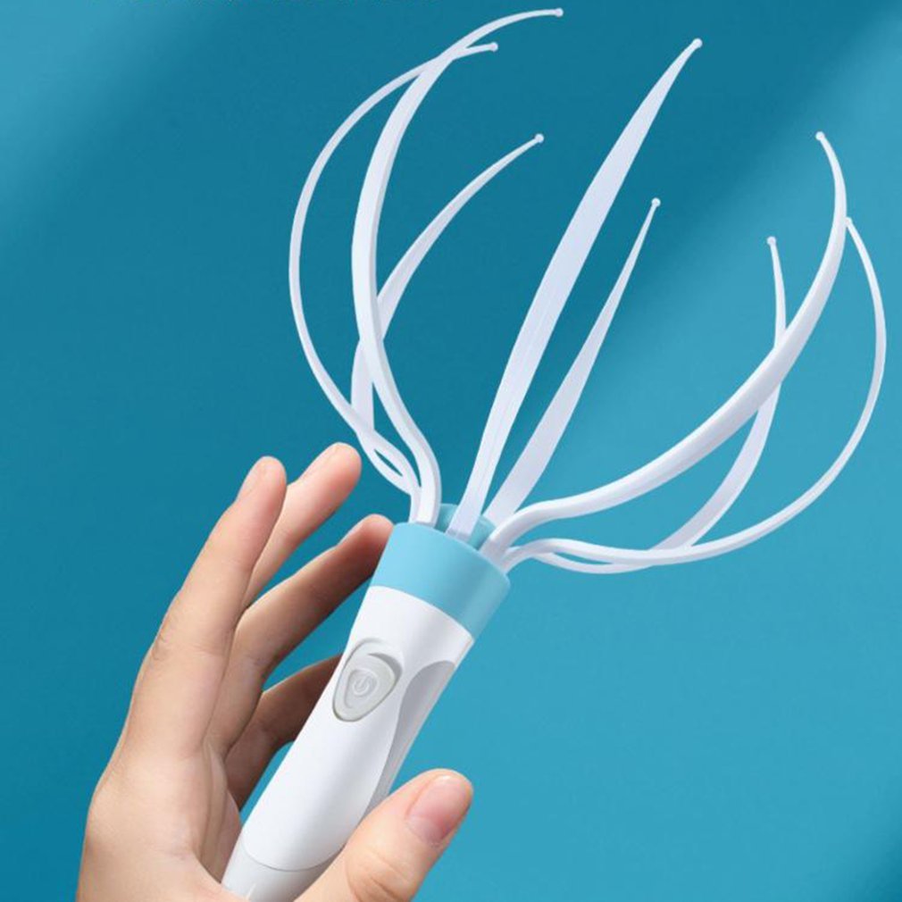 Head Massager Scalp Vibration Massage Eight Claw Electric Household Massager Head Masager Body Care - Ectron Online