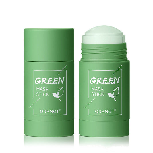 Green Tea Solid Mud Mask Stick - Deep Moisturizing & Pore Purifying
